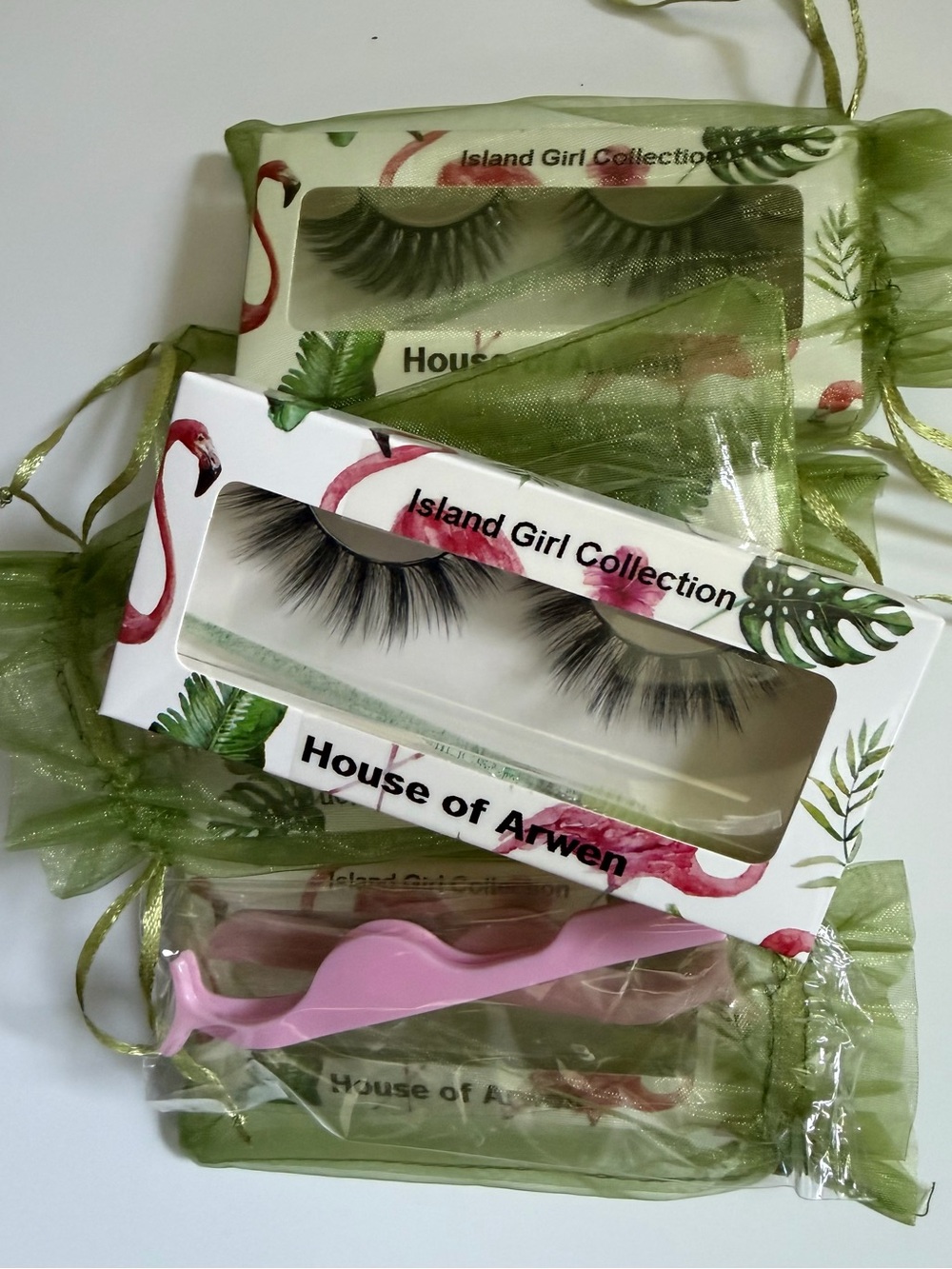 Island Girl Collection Black False Eyelashes 5 for $25